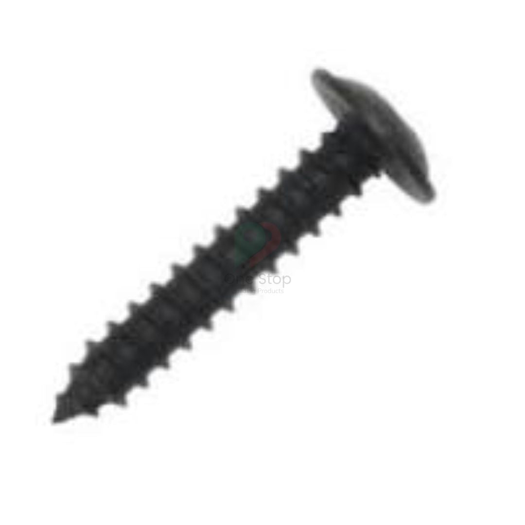 Black flange self drilling skirting screws (boxed 1000)