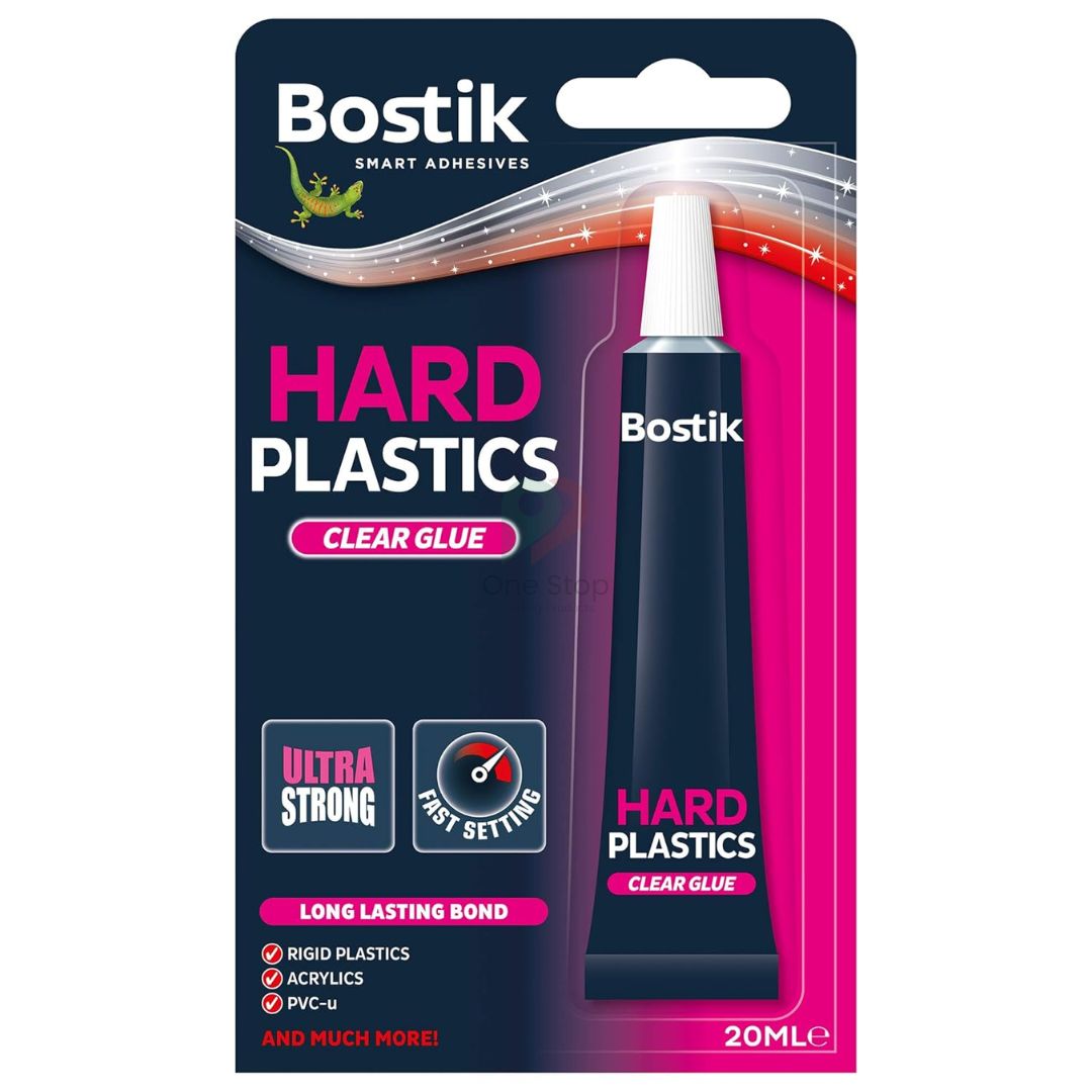Bostik BST80214 Hard Plastics Clear Adhesive 20ml