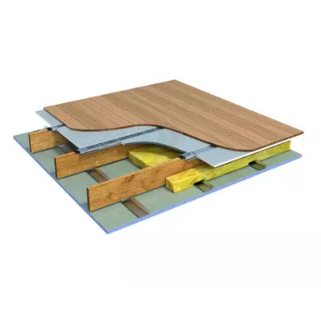 British Gypsum Gypfloor Silent Floor System RB1 Resilient Bar 3000mm