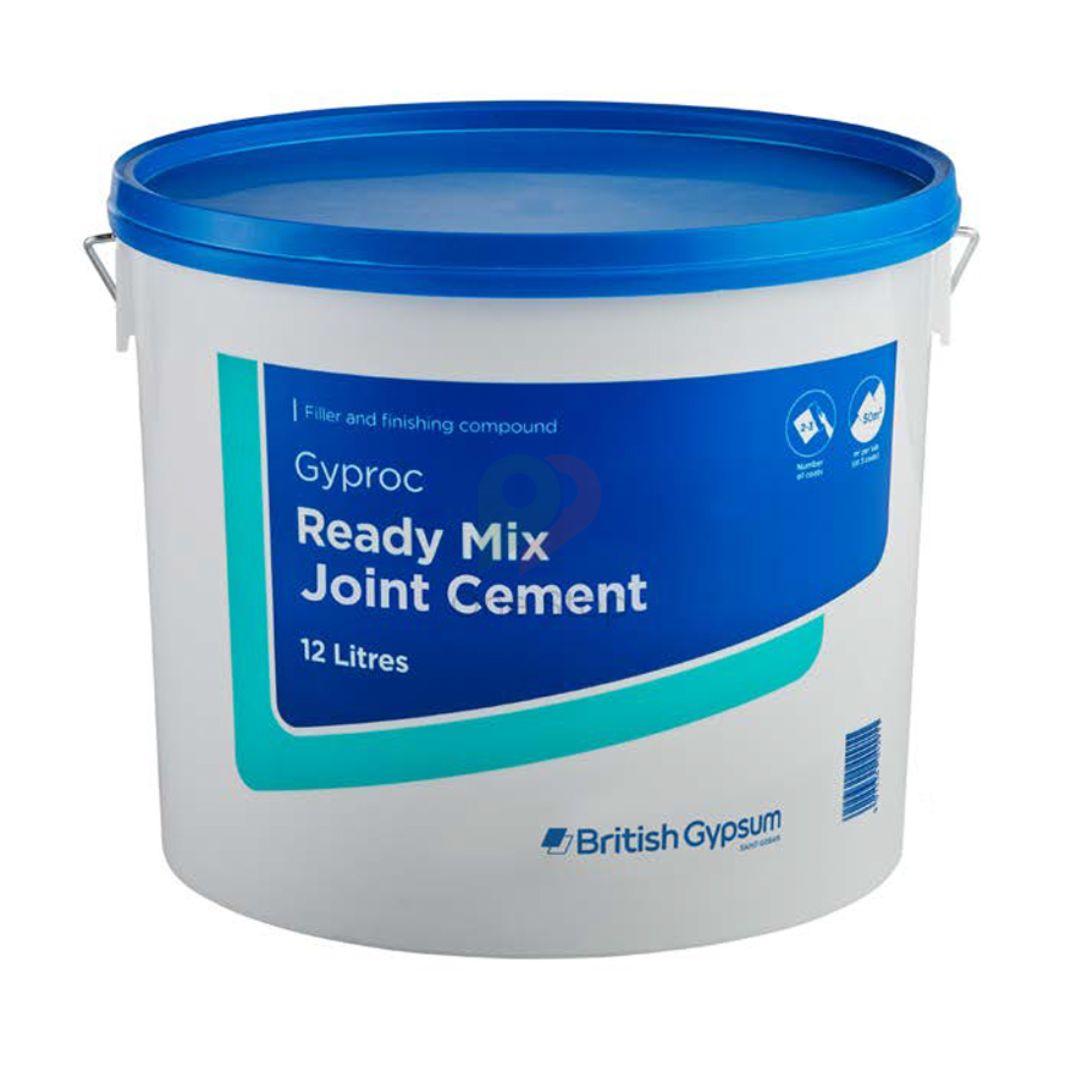 British Gypsum Gyproc Readymix Joint Cement - 12L