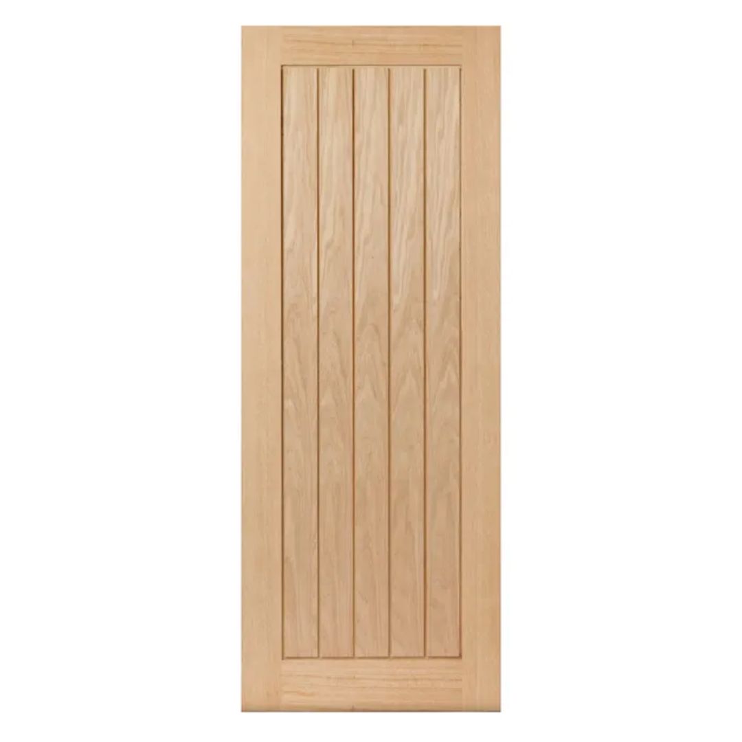 JB Kind Thames Unfinished Oak 5P Internal Fire Door