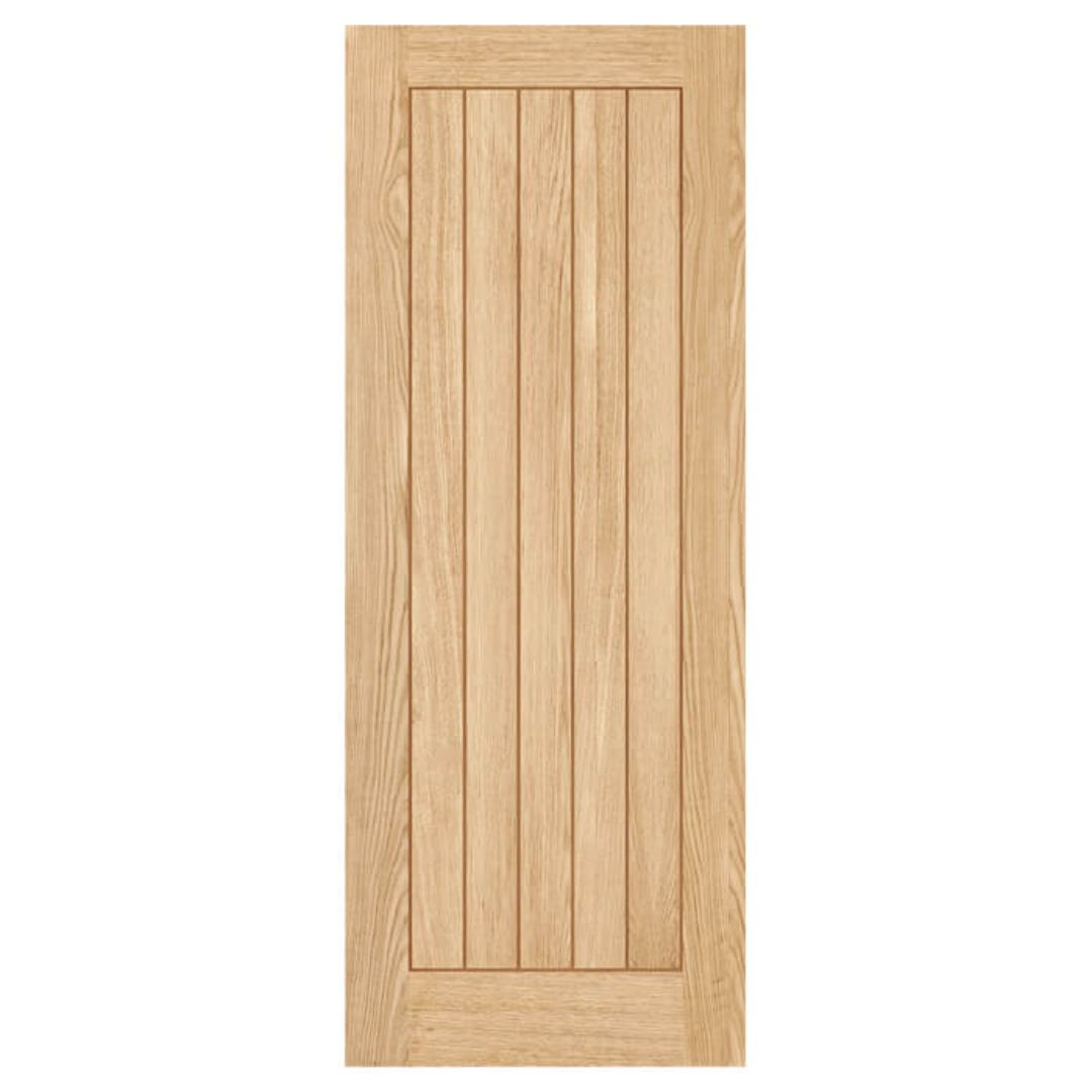 LPD Belize Pre-Finished Oak 5P Internal Fire Door